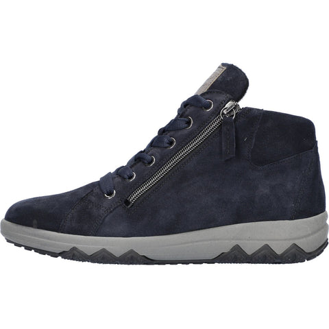Waldläufer Sneaker H-Teresa deepblue/schiefer