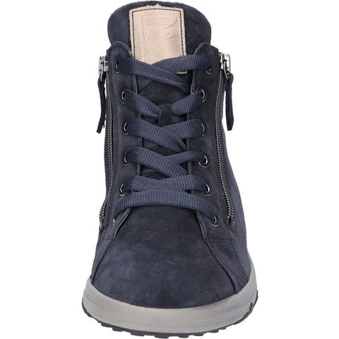 Waldläufer Sneaker H-Teresa deepblue/schiefer