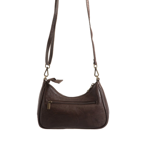 Nika Trade Umhängetasche dark brown