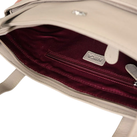 NIKA Schultertasche 1511 beige (nur online verfügbar)