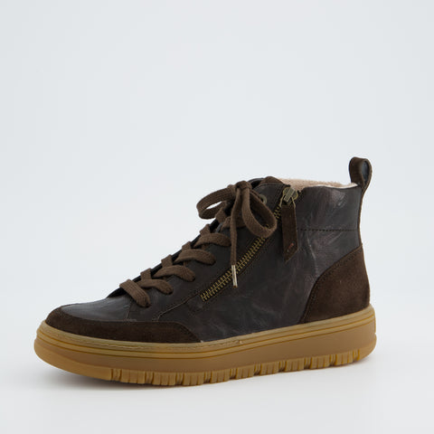 Paul Green Super soft Sneaker high mocca/moro