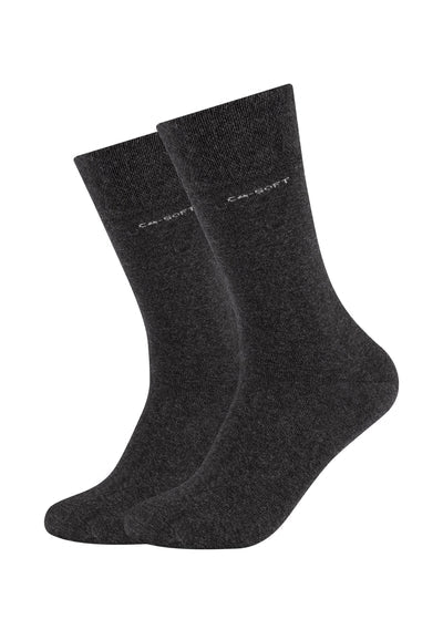 Camano ca-soft Socken 3in1 Bamboo Tencel Wool grau