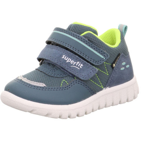 Superfit Sneaker Sport7 mini blau/gelb