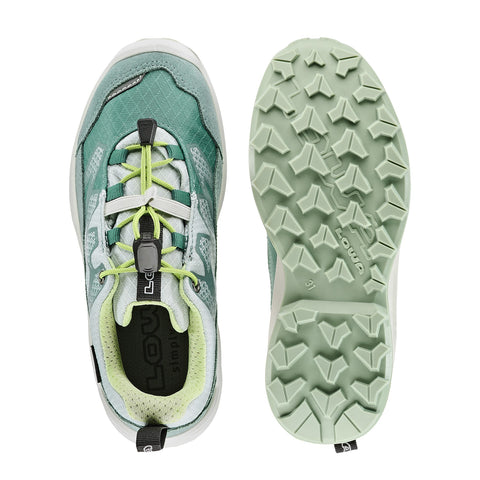 Lowa Maddox PRO GTX lo JR rauchgrün/mintgrün