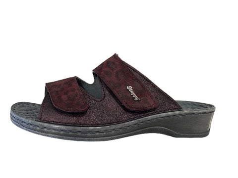 Stuppy Komfort Pantolette bordeaux