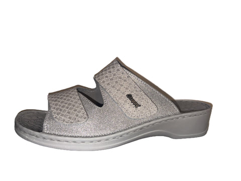 Stuppy Komfort Pantolette offwhite