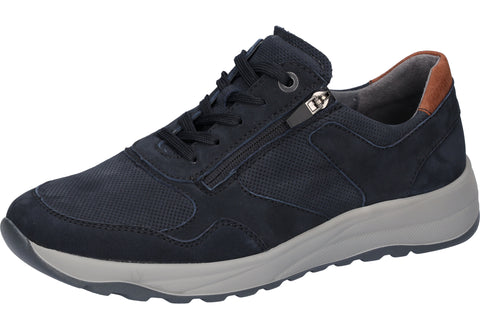 Waldläufer Sneaker K-John marine/cognac