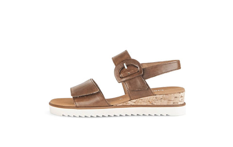 Gabor Keilsandalette camel