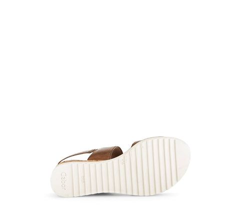Gabor Keilsandalette camel