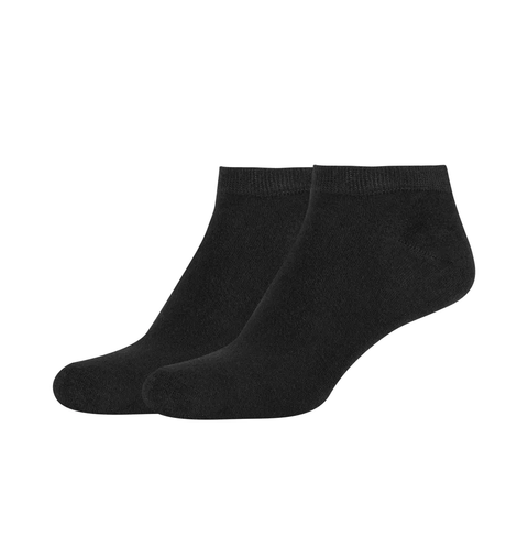 Camano Sneakersocken silky touch black