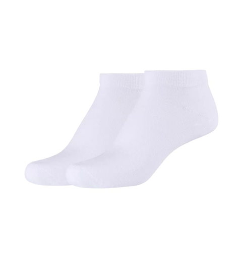 Camano Sneakersocken silky touch white