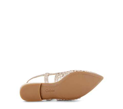 Gabor Slingpumps puder