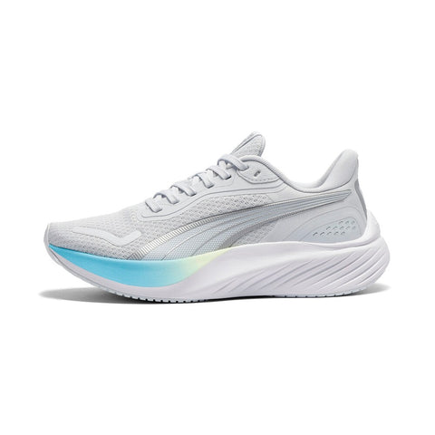 Puma Pounce Lite Laufschuh silver/blue/apple
