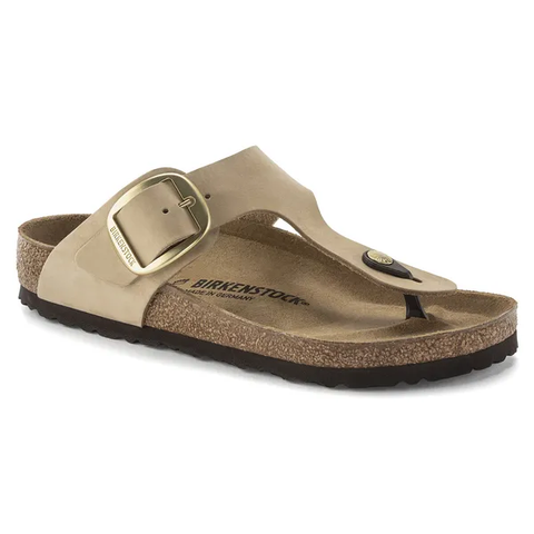Birkenstock Gizeh Big Buckle sandcastle (Weite: breit)