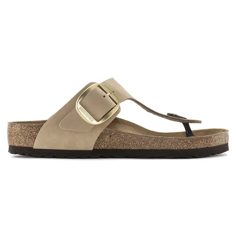 Birkenstock Gizeh Big Buckle sandcastle (Weite: breit)