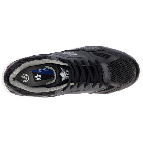 LICO Hallenturnschuh schwarz/grau