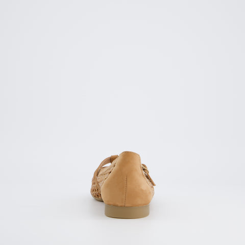Paul Green Ballerina Sisal braun