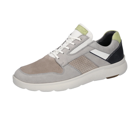 Waldläufer Sneaker H-Heiko stein/grey/weiss