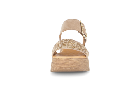 Gabor Plateausandalette sand