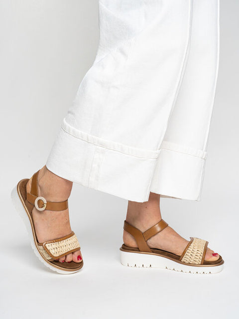 Ara Plateausandalette Bilbao-S cognac