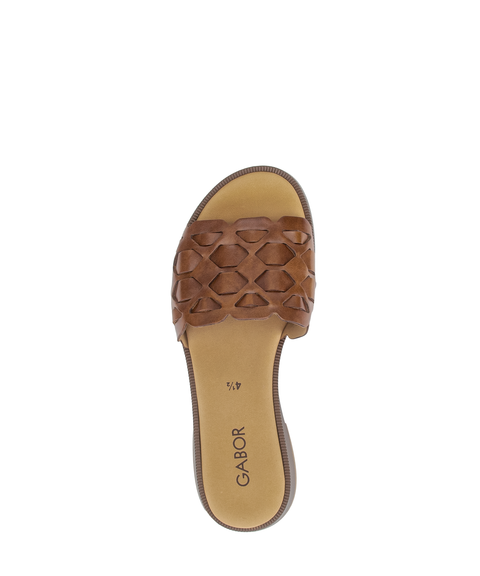 Gabor Pantolette camel