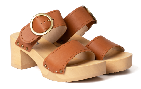 Softclox Pantolette Hedi cognac