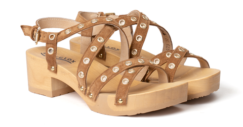 Softclox Sandalette Peggy whiskey
