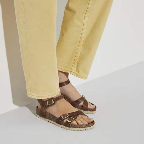 Birkenstock Kumba Naturleder geölt cognac