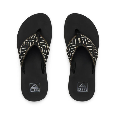 Reef Spring Woven black/cream