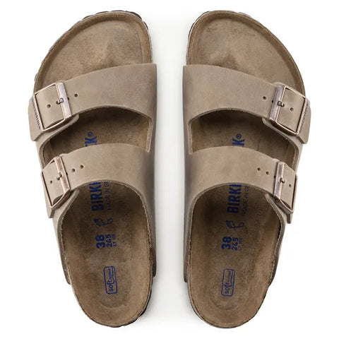 Birkenstock Arizona Weichbettung tabacco brown