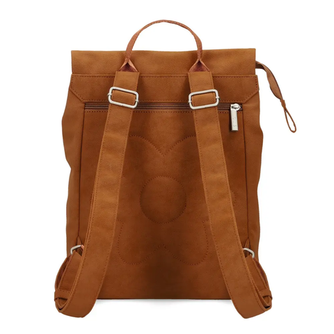 Zwei Rucksack Mademoiselle MR13 nubuk-cognac