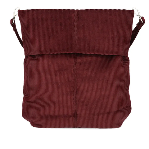 Zwei Tasche Mademoiselle M12 cord-bordeaux