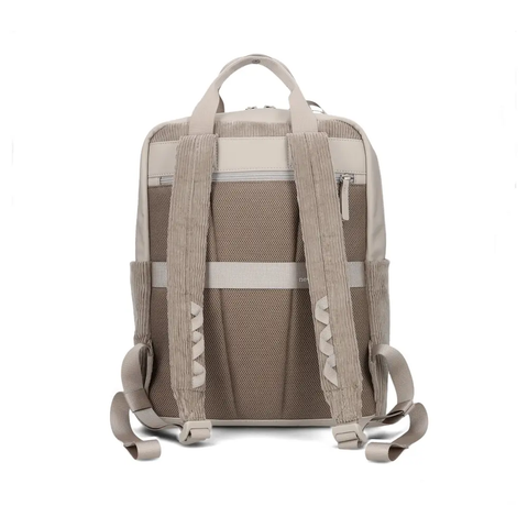 Zwei Rucksack Lou LUR160 cord-mocca
