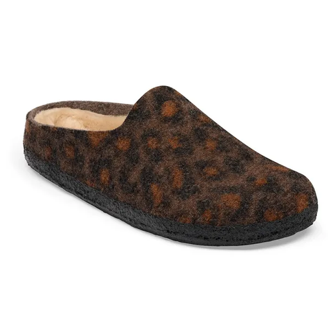 Birkenstock Amsterdam Lammfell leo pepper