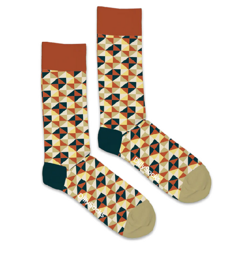 Dilly Socks Vintage Tiles