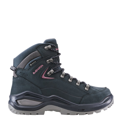 Lowa Renegade Evo GTX mid stahlblau/altrosa