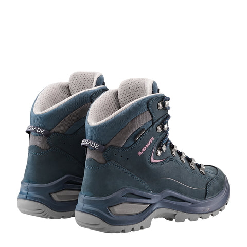 Lowa Renegade Evo GTX mid stahlblau/altrosa