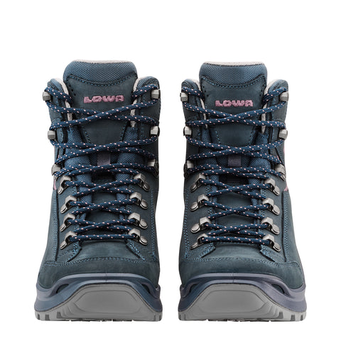 Lowa Renegade Evo GTX mid stahlblau/altrosa