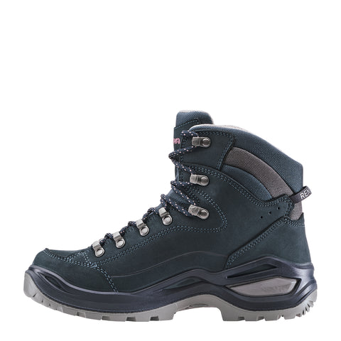 Lowa Renegade Evo GTX mid stahlblau/altrosa