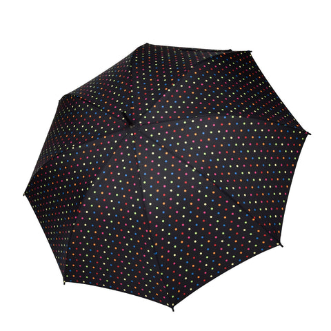 Strotz Long Matic Rain ecorepel Dots schwarz/multicolor