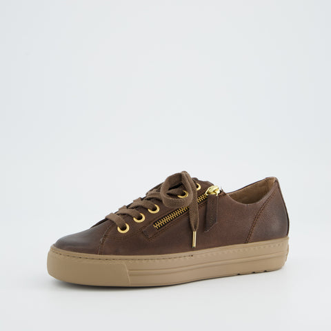 Paul Green Super soft Sneaker tabac