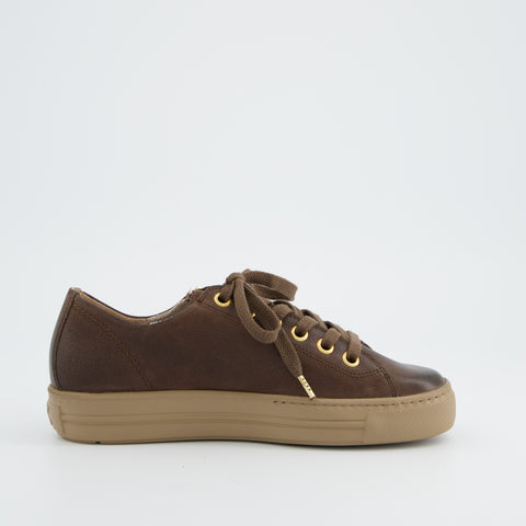 Paul Green Super soft Sneaker tabac