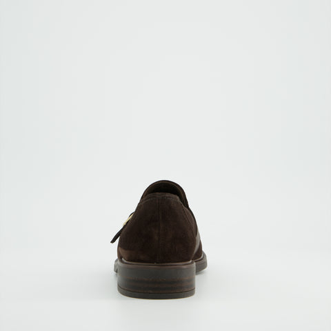 Paul Green Super soft Slipper mocca/espresso