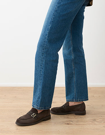 Paul Green Super soft Slipper mocca/espresso