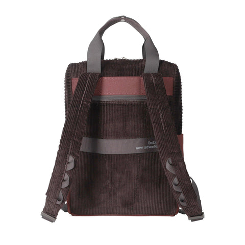 Zwei Rucksack Lou LUR130 cord-espresso