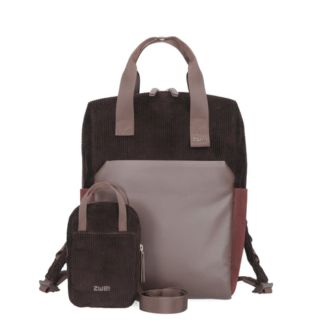 Zwei Rucksack Lou LUR130 cord-espresso