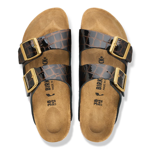Birkenstock Arizona emboss animal black