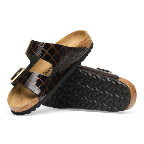 Birkenstock Arizona emboss animal black