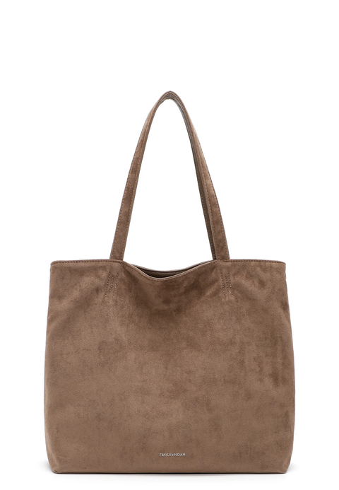 Emily&Noah Shopper Eva Suede taupe
