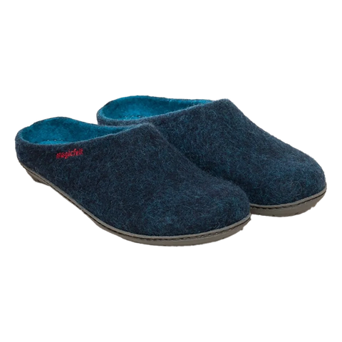 Magicfelt Hausschuh dark petrol